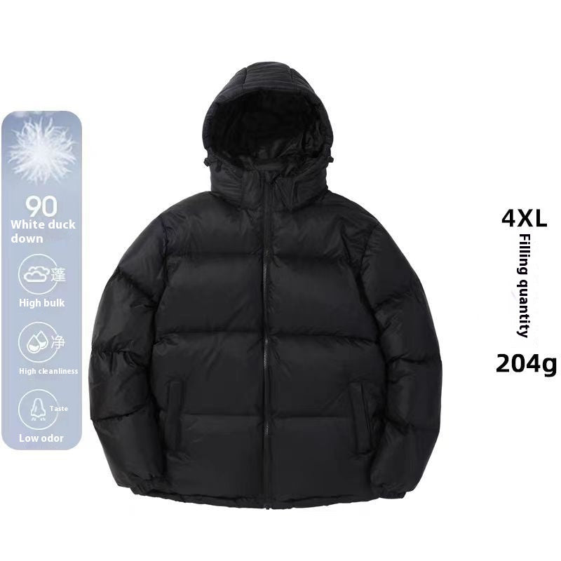 Herren Winterjacke – Leichte Jacke mit Kapuze, extra warm