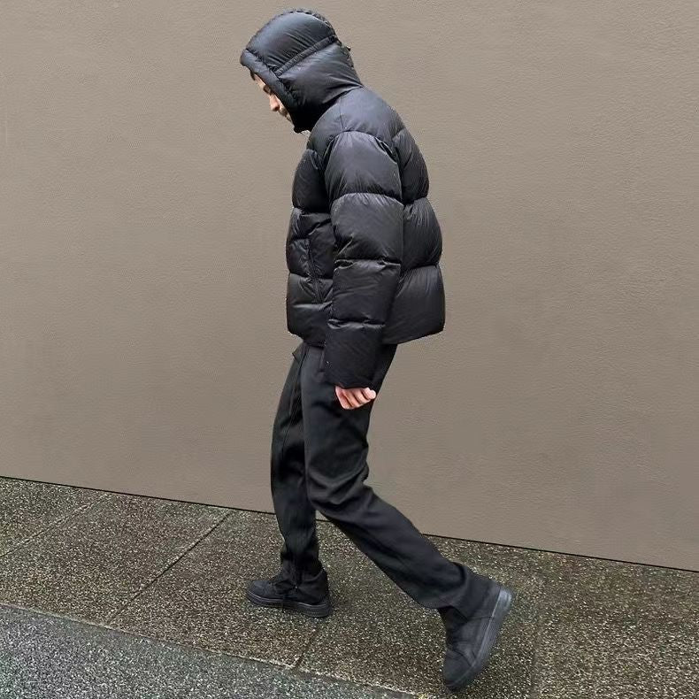 Herren Winterjacke – Leichte Jacke mit Kapuze, extra warm