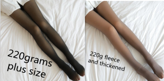Fake-Transparent Strumpfhose