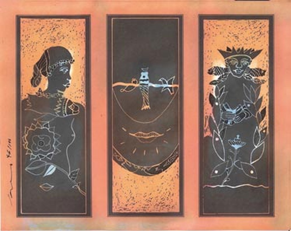 Hochzeit, Triptychon