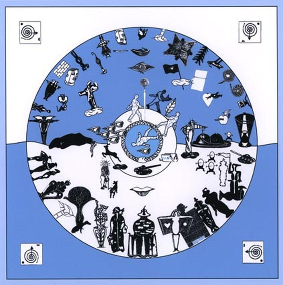 Weltmandala, blau – Herbert Schero